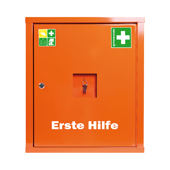 Trusă de prim ajutor EUROSAFE, standard industrial Plus, portocaliu