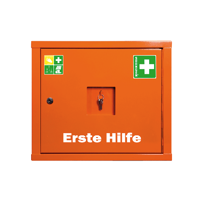 Trusă de prim ajutor JUNIORSAFE Norm Plus, portocalie