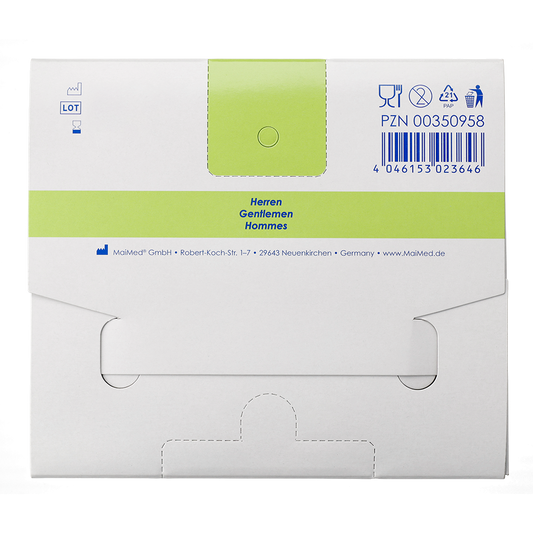 Mănuși de unică folosință MaiMed-PE din PE, nesterile, 100 buc/cutie