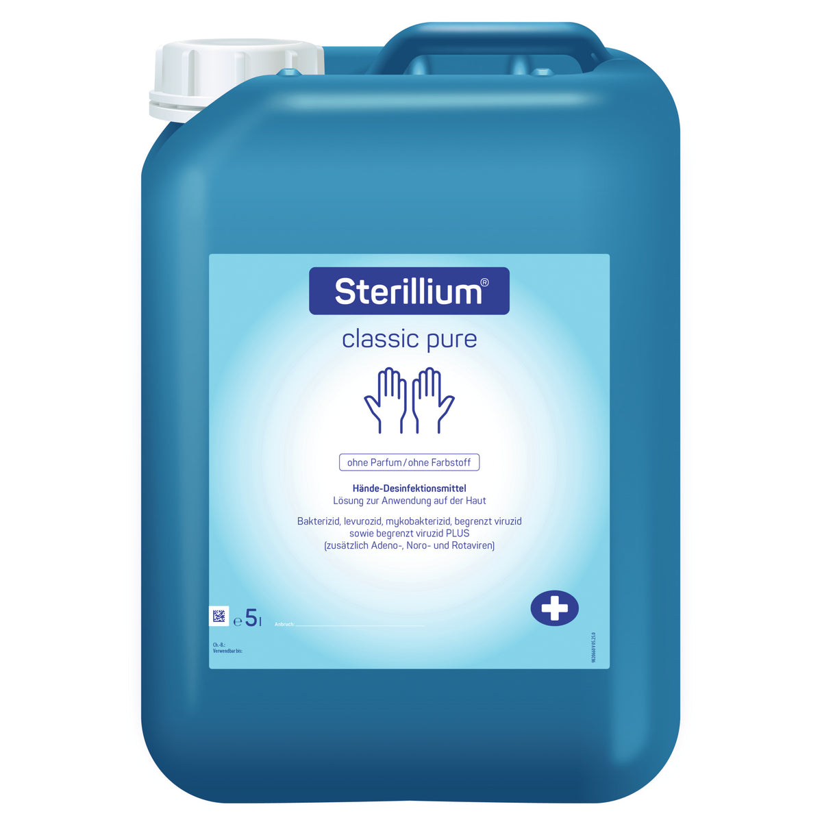 Sterillium® classic pure – dezinfectant pentru mâini, fără parfum