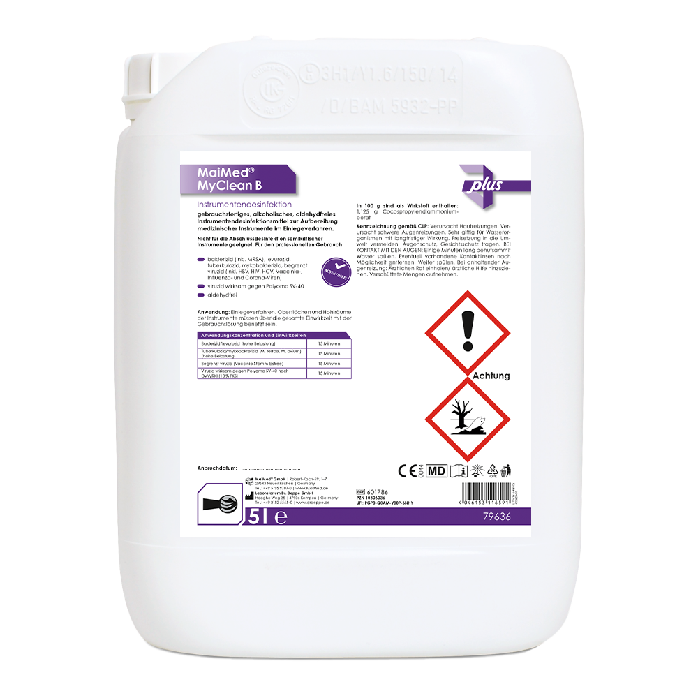 MaiMed MyClean B baie de foraj 5l/bidon, 1 bucată | Canister (5 l)