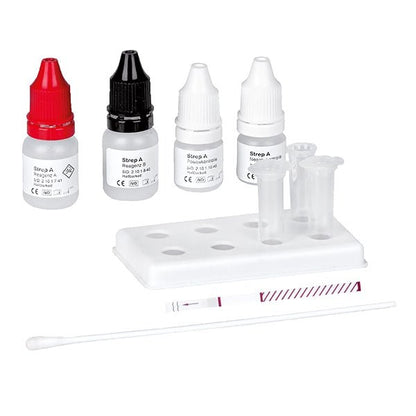 Pachet de benzi de testare Cleartest Strep A: 25 de benzi de testare | Pachet (25 teste)