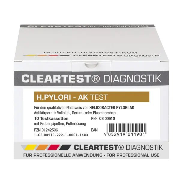 Cele mai clare casete de testare Pylori