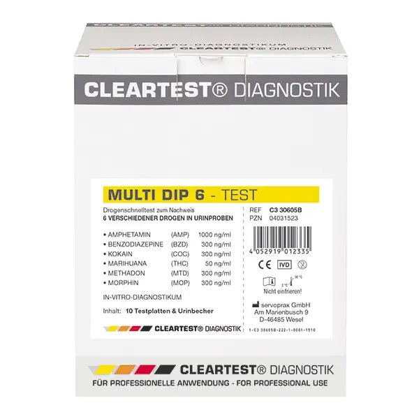 Pachet de testare CLEARTEST Multi Dip 10