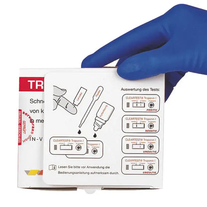 ClearTest® Troponin I Twherebred Infarct Test