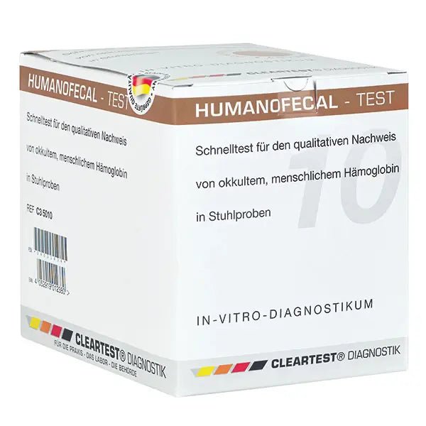 Cleartest Humanofecal, Pachet: 50 de teste | Pachet (50 de teste)