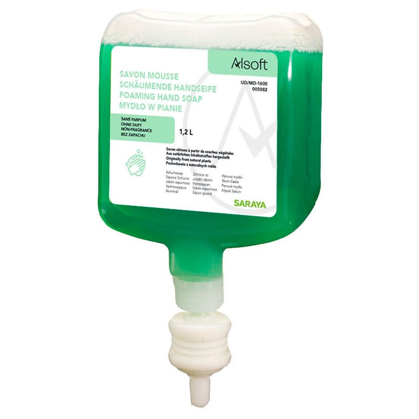 Săpun spumă Saraya Alsoft fără parfum