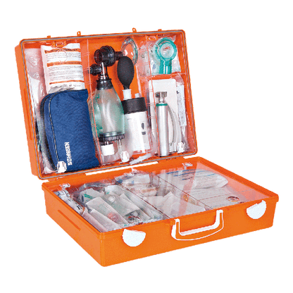 Notfallkoffer Baby-Kinder MT-CD orange