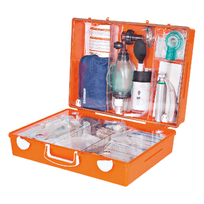 Notfallkoffer Baby-Kinder MT-CD orange