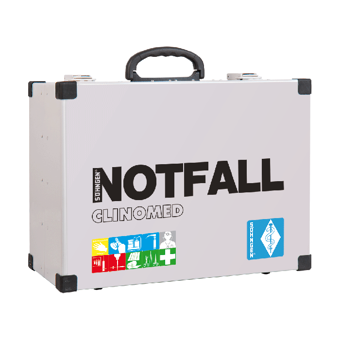 Notfallkoffer CLINOMED Modul A-B+O2-1L