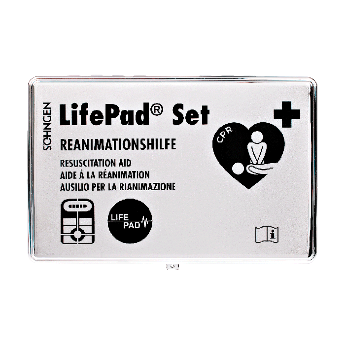 LifePad®-Box chrome inkl. Wandhalterung