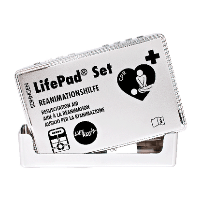 LifePad®-Box chrome inkl. Wandhalterung