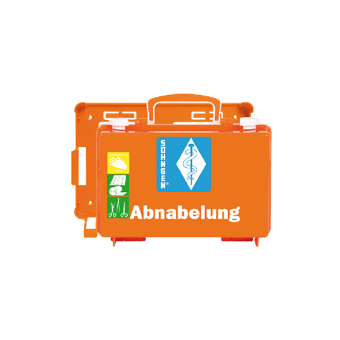 Abnabelungsbesteck QUICK-CD orange