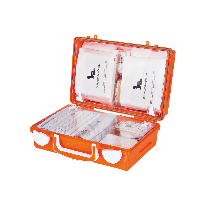 Abnabelungsbesteck QUICK-CD orange