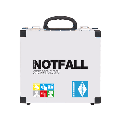 Notfallkoffer STANDARD leer mit Inneneinrichtung