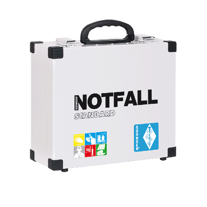 Notfallkoffer STANDARD leer mit Inneneinrichtung