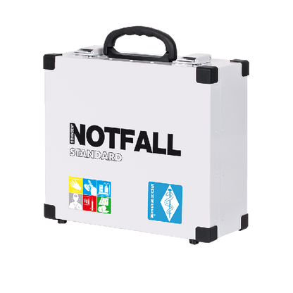 Notfallkoffer STANDARD leer mit Inneneinrichtung