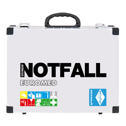 Notfallkoffer EUROMED leer mit Inneneinrichtung
