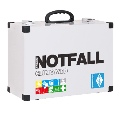 Notfallkoffer CLINOMED leer mit Inneneinrichtung