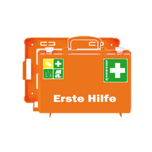 Erste-Hilfe-Koffer SN-CD Norm orange