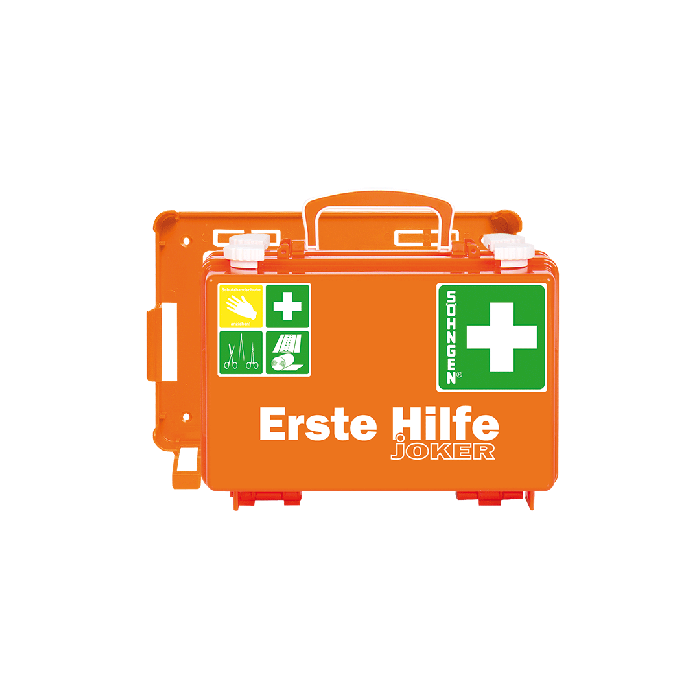 Erste-Hilfe-Koffer QUICK-CD JOKER leer orange