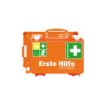 Erste-Hilfe-Koffer QUICK-CD JOKER leer orange