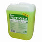GastroPower Fettlöser Öko-Box, 10 l, de la Abena Re-Seller GmbH, este un degresant ecologic într-un recipient de plastic cu mâner alb. Este etichetat cu instrucțiuni și avertismente de siguranță și este ideal pentru bucătăria profesională. Este livrat ca 1 pachet într-o cutie de carton.