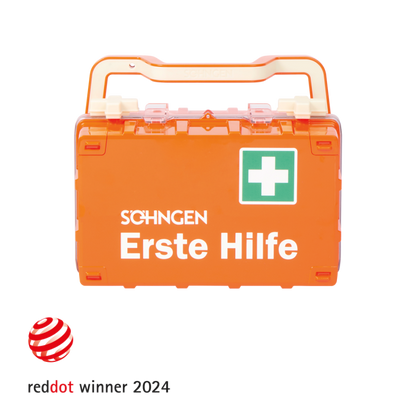 Erste-Hilfe-Koffer orange DYNAMIC-GLOW S Norm DIN 13157