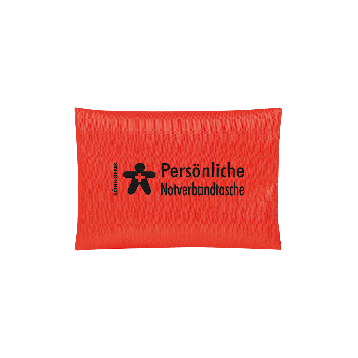 Persönliche Notverbandtasche orange