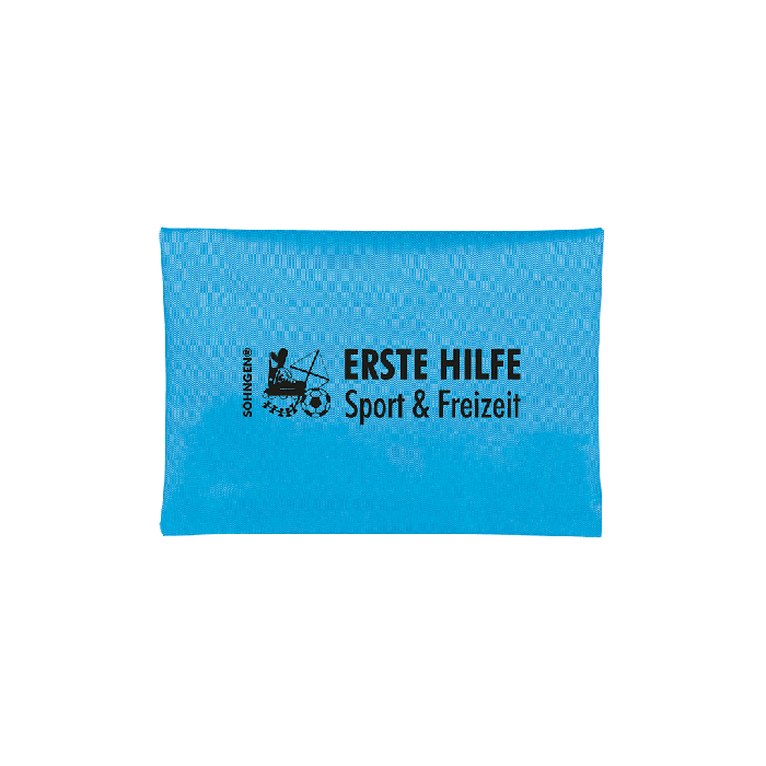 Erste Hilfe Sport & Freizeit blau