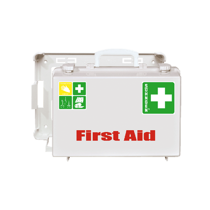 Erste Hilfe-Koffer SN-CD leer weiß Druck First Aid