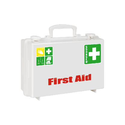 Erste Hilfe-Koffer SN-CD leer weiß Druck First Aid
