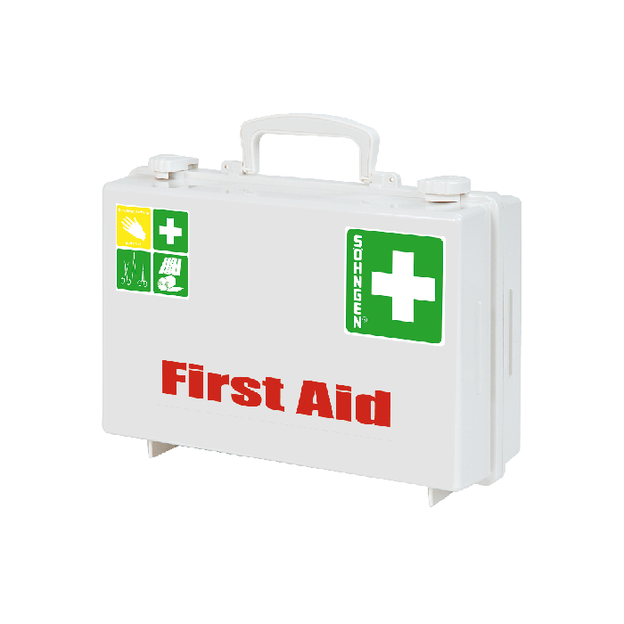 Erste Hilfe-Koffer SN-CD leer weiß Druck First Aid