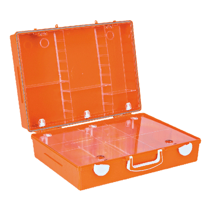 Erste Hilfe-Koffer MT-CD leer orange Druck First Aid