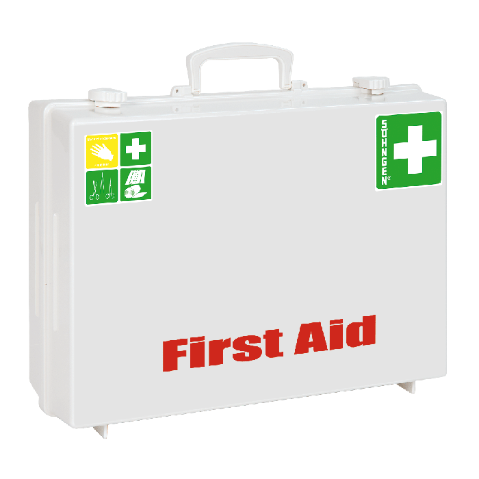 Erste-Hilfe-Koffer MT-CD leer weiss Druck First Aid