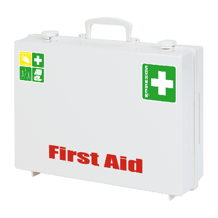 Erste-Hilfe-Koffer MT-CD leer weiss Druck First Aid