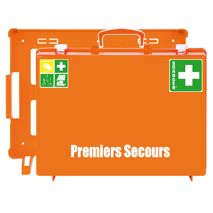 Erste-Hilfe-Koffer MT-CD Industrie Norm Plus orange Premiers Secours