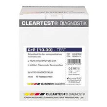 Cleartest CrP (10/30) Cut-off: 10mg/l Referință: 30mg/l Pachet: 10 teste | Pachet (10 teste)