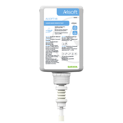 Dezinfectarea mâinilor Saraya Alsoft VB