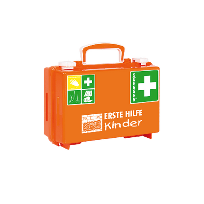Erste-Hilfe-Koffer QUICK-CD Kombi orange SCHULE