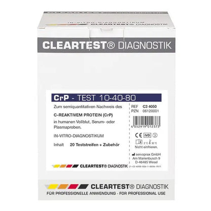 Cel mai clar CrP cut off: 10-40-80mg/l