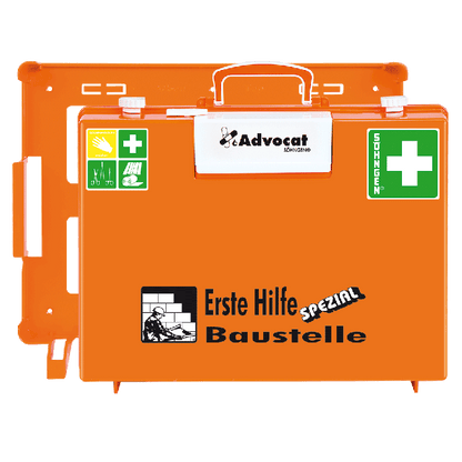 Erste Hilfe Advocat Baustelle