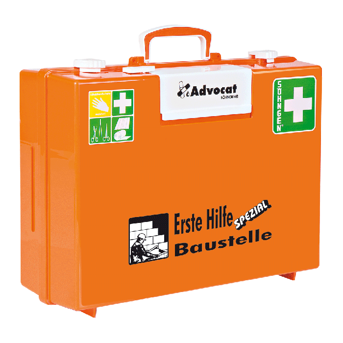 Erste Hilfe Advocat Baustelle