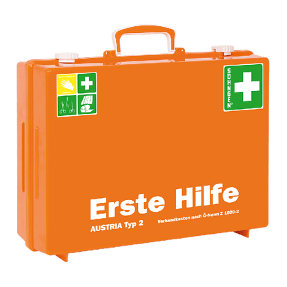 Erste-Hilfe Koffer MT-CD orange mit Füllung nach ÖNORM Z 1020 2