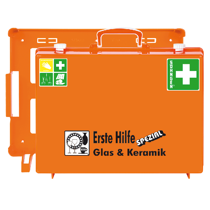 Erste Hilfe Koffer Beruf SPEZIAL  Austria Glas und Keramik
