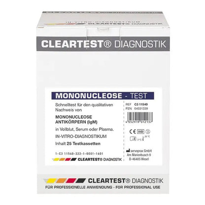 Test clar de mononucleoză