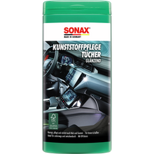 SONAX KunststoffPflegeTücher glänzend Box
