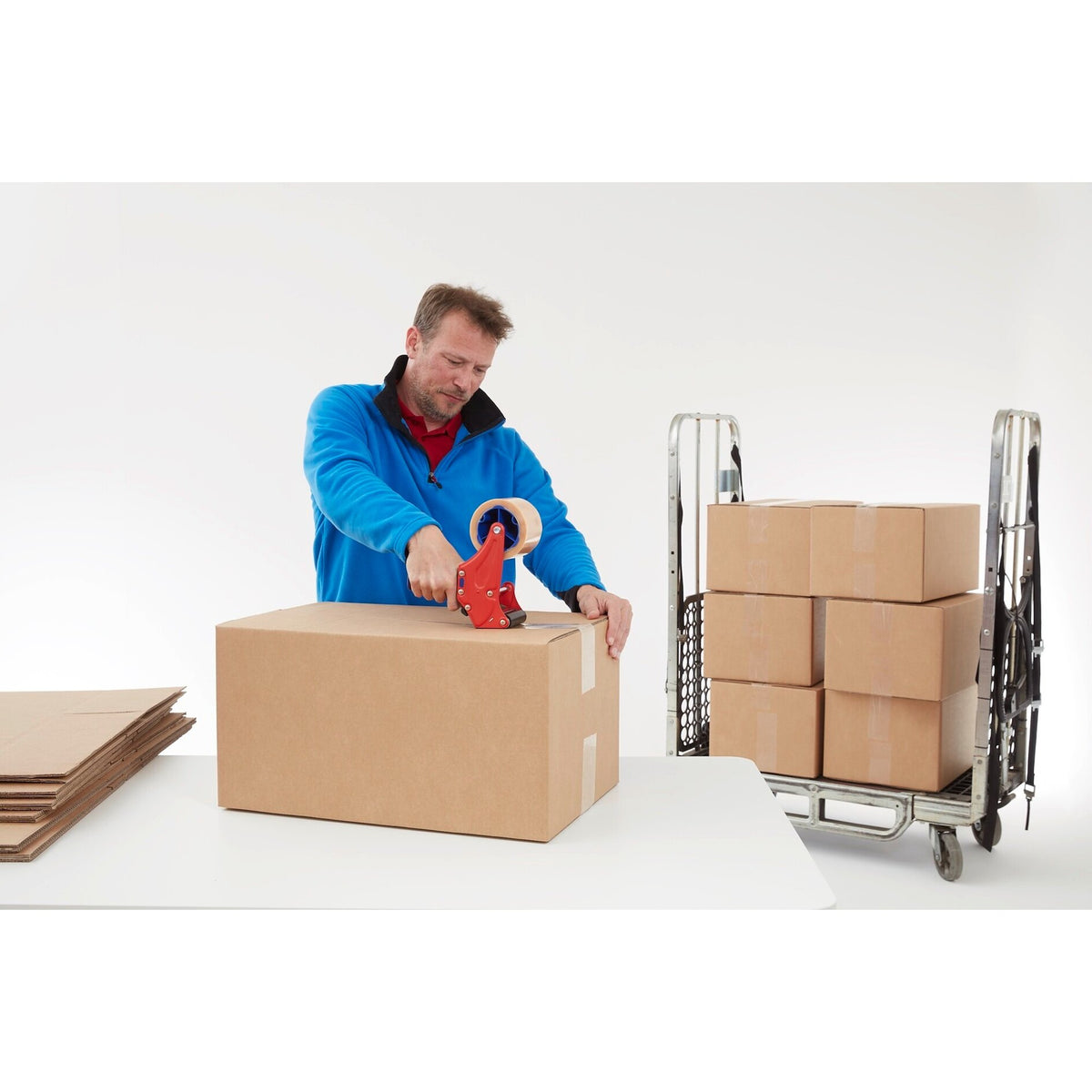 tesa Professional 4124 Packband Premium PVC – Anwendung