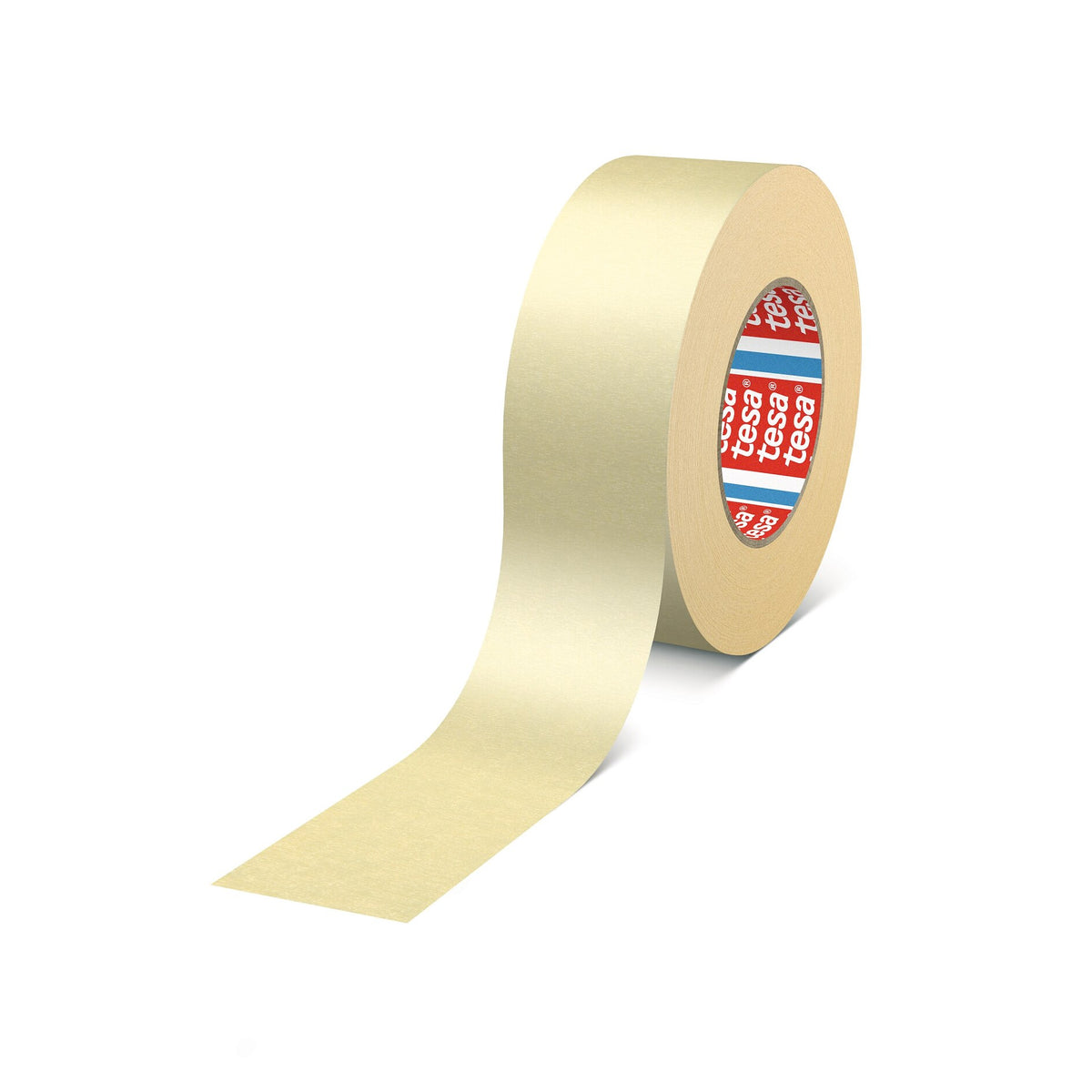 tesakrepp 4324 Papierabdeckband, pastellgelb 50 m x 12 mm