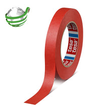tesakrepp 4328 Bandă de acoperire premium roșie, 50 m x 9 mm